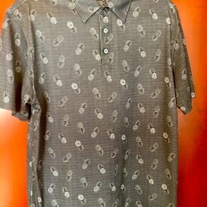 Haggar Men’s Pineapple Golf Shirt